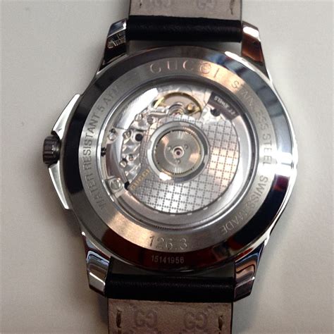 gucci automatic watch movement.